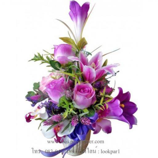 แจกันดอกไม้สด – แห้ง ราคา 1,000 บาท