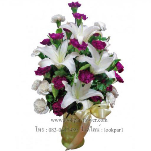 แจกันดอกไม้สด – แห้ง ราคา 1,500 บาท