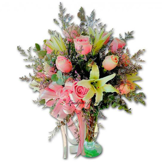 แจกันดอกไม้สด – แห้ง ราคา 3,000 บาท